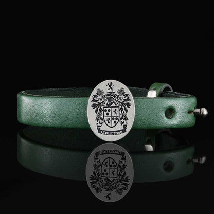 Oval Engraved Family Crest Bracelet by SWISS PLUS - Family Collection - view 5