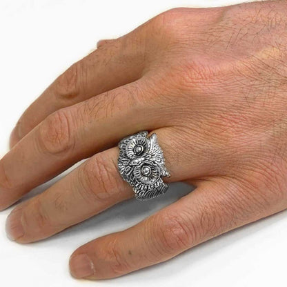 Owl Ring by SWISS PLUS - Unique Design Rings - view 5