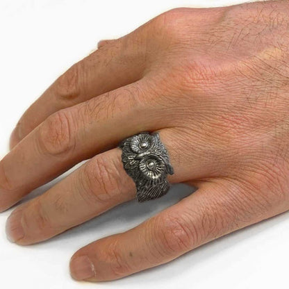 Owl Ring by SWISS PLUS - Unique Design Rings - view 6