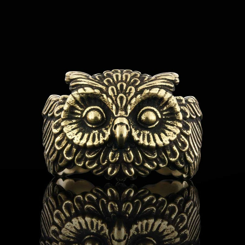 Owl Ring - view 4