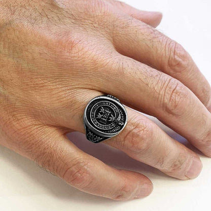 Oxford Class Ring by SWISS PLUS - Custom College Class Rings - view 7