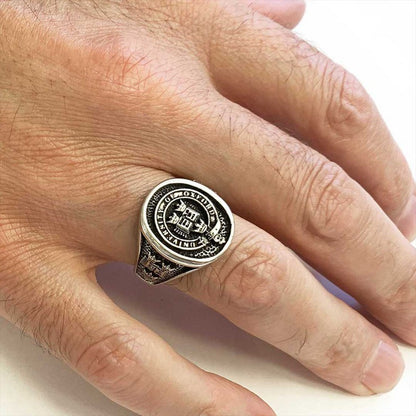 Oxford Class Ring by SWISS PLUS - Custom College Class Rings - view 5
