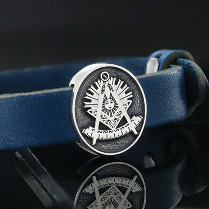 Past Master Masonic Bracelet by SWISS PLUS - Mason Collection