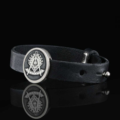 Past Master Masonic Bracelet by SWISS PLUS - Mason Collection - view 6