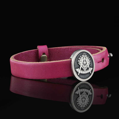 Past Master Masonic Bracelet by SWISS PLUS - Mason Collection - view 4