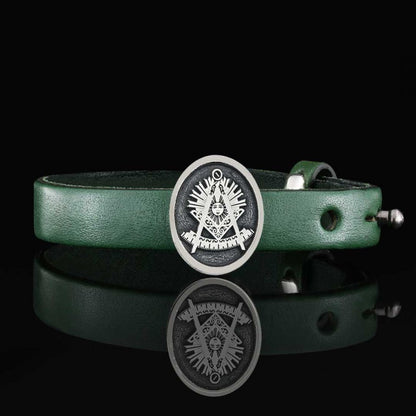 Past Master Masonic Bracelet by SWISS PLUS - Mason Collection - view 5