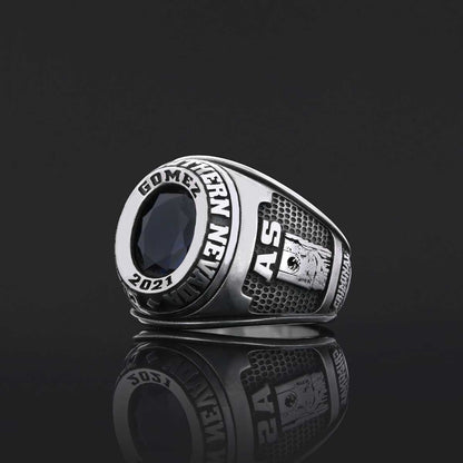 Collage of Southen Nevada Ring, Customized High School Ring, University Ring, Graduation Collage Ring by SWISS PLUS - Custom 