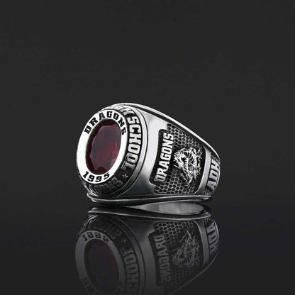 Collage of Southen Nevada Ring, Customized High School Ring, University Ring, Graduation Collage Ring by SWISS PLUS - Custom 