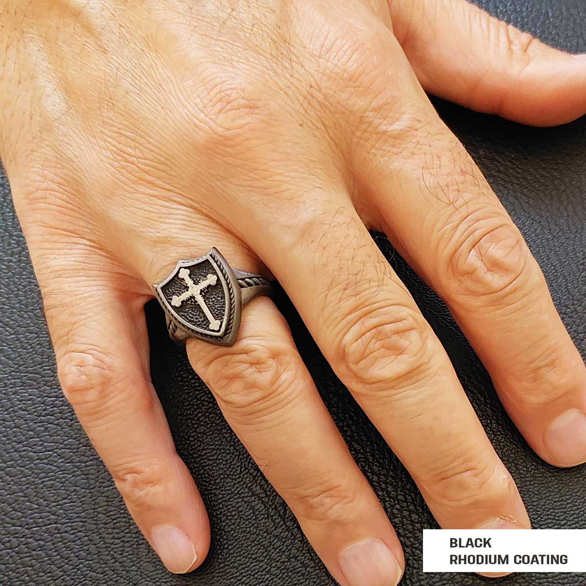 Personalized AMORC Rosae Crucis Order Symbol, Rosicrucian AMORC Ring, Custom Rosae Crucis Ring - view 5