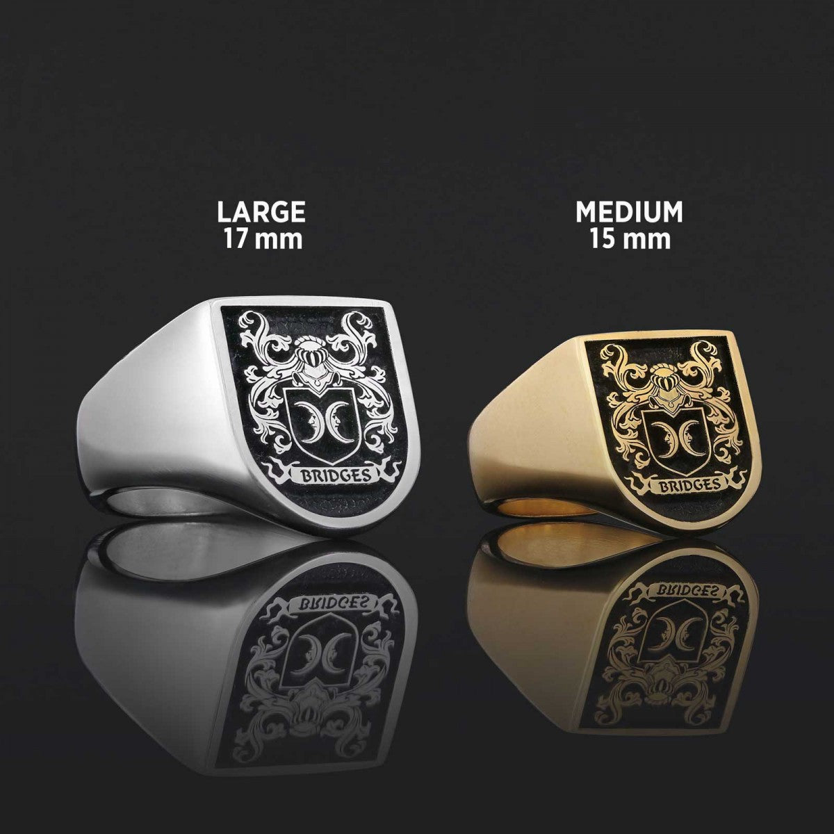 Personalized Family Ring, 925 Sterling Silver Design Family Ring