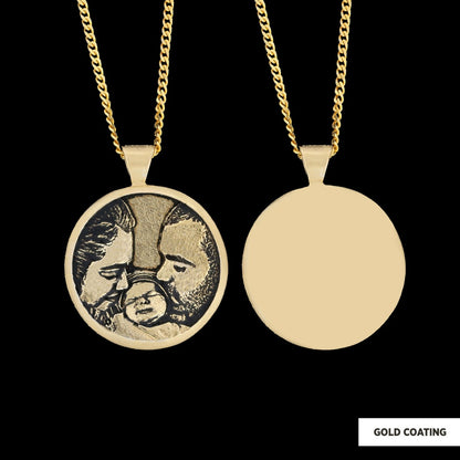 Personalized Picture Necklace, Capture Your Best Moments in Jewelry by SWISS PLUS - Photo Collection - view 4