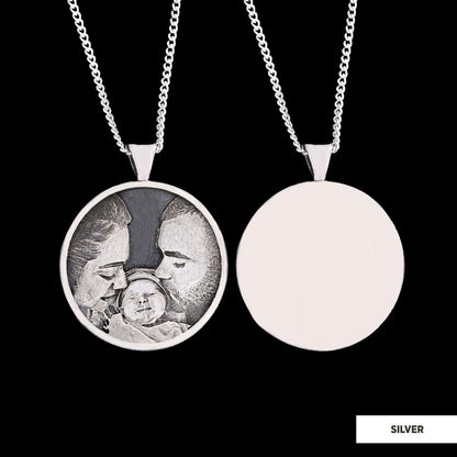 Personalized Picture Necklace, Capture Your Best Moments in Jewelry by SWISS PLUS - Photo Collection - view 5