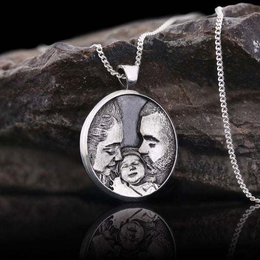 Personalized Picture Necklace, Capture Your Best Moments in Jewelry
