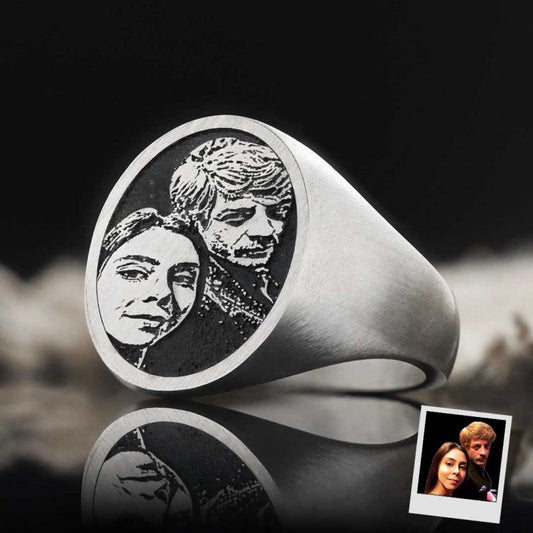 Photo Oval Ring