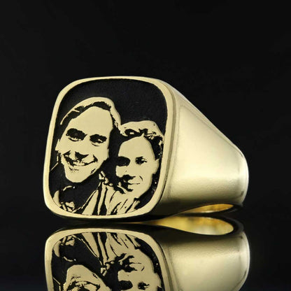 Photo Square Ring by SWISS PLUS - Photo Collection - view 4