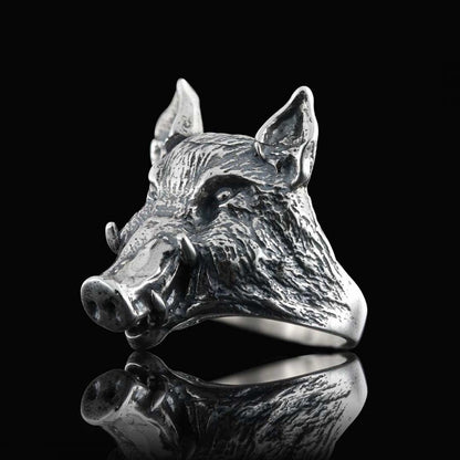 Pig Ring by SWISS PLUS - Unique Design Rings - view 3