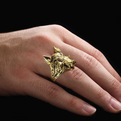 Pig Ring by SWISS PLUS - Unique Design Rings - view 5