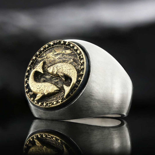 Pisces Horoscope Ring