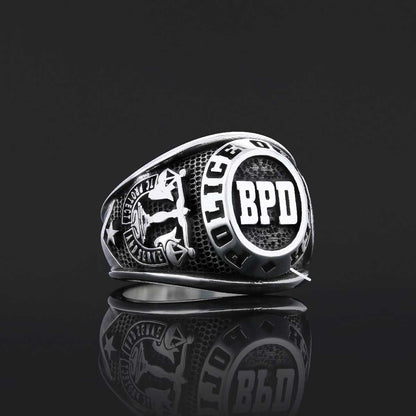 Plainville High School Ring, University Graduation Ring, Class Ring, College Class Ring by SWISS PLUS - Custom College Class 