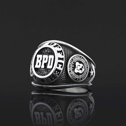 Plainville High School Ring, University Graduation Ring, Class Ring, College Class Ring by SWISS PLUS - Custom College Class 