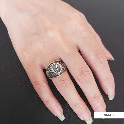 Plainville High School Ring, University Graduation Ring, Class Ring, College Class Ring by SWISS PLUS - Custom College Class 