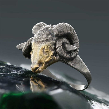 Ram Ring by SWISS PLUS - Unique Design Rings