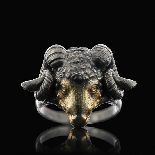 Ram Ring by SWISS PLUS - Unique Design Rings - view 2