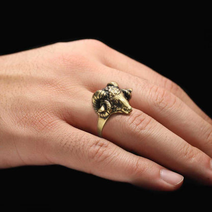 Ram Ring by SWISS PLUS - Unique Design Rings - view 5