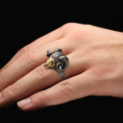 Ram Ring by SWISS PLUS - Unique Design Rings - view 6