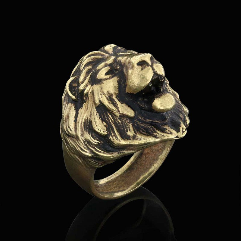 Roaring Lion Ring