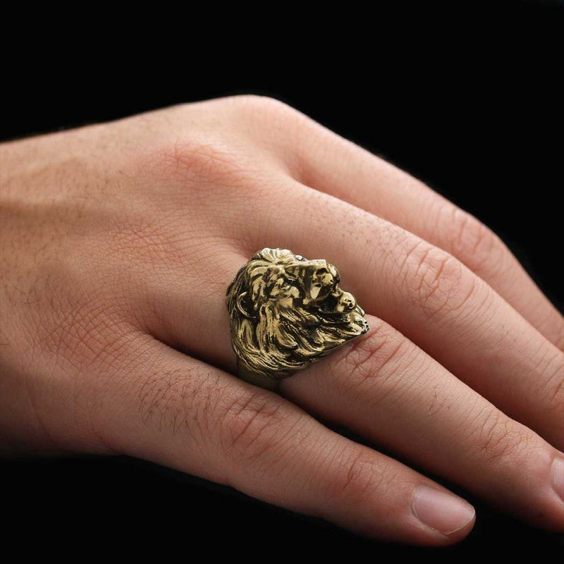 Roaring Lion Ring