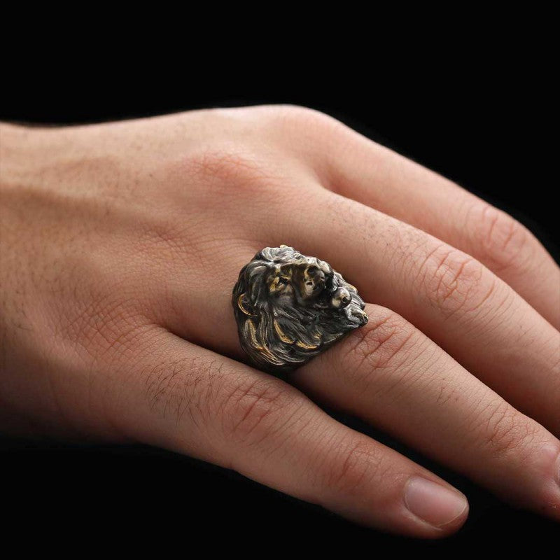 Roaring Lion Ring