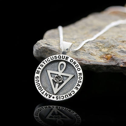 Rosae Crucis Masonic Pendant by SWISS PLUS - Mason Collection