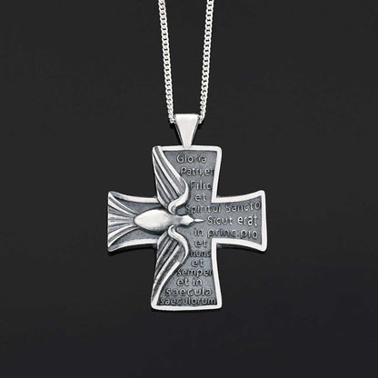 Rosae Crucis Pendant, Rosicrucian Mystical Necklace, Rosae Crucis Symbol Pendant by SWISS PLUS - Rosae Crucis Collection - vi