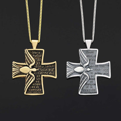 Rosae Crucis Pendant, Rosicrucian Mystical Necklace, Rosae Crucis Symbol Pendant by SWISS PLUS - Rosae Crucis Collection - vi