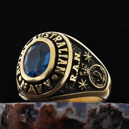 Royal Australian Navy Ring by SWISS PLUS - Military Rings