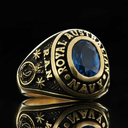 Royal Australian Navy Ring by SWISS PLUS - Military Rings - view 4