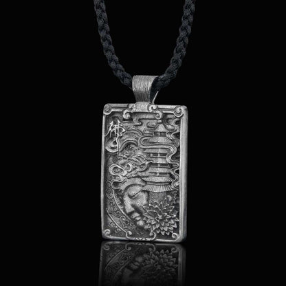 Samurai Pendant by SWISS PLUS - Unique Pendants & Cool Design Necklaces - view 3