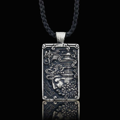 Samurai Pendant by SWISS PLUS - Unique Pendants & Cool Design Necklaces - view 4