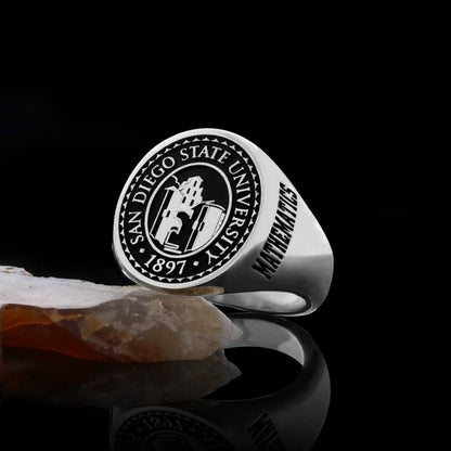 San Diego State University Ring by SWISS PLUS - Custom College Class Rings