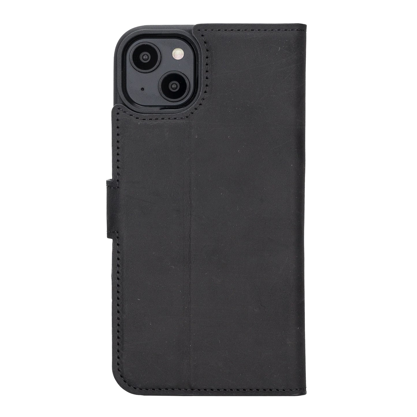 Liluri iPhone 14 Plus Detachable Leather Wallet Case