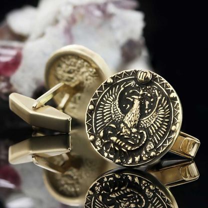 Custom Design Sterling Silver Scorpio Cufflink by SWISS PLUS - Zodiac Collection