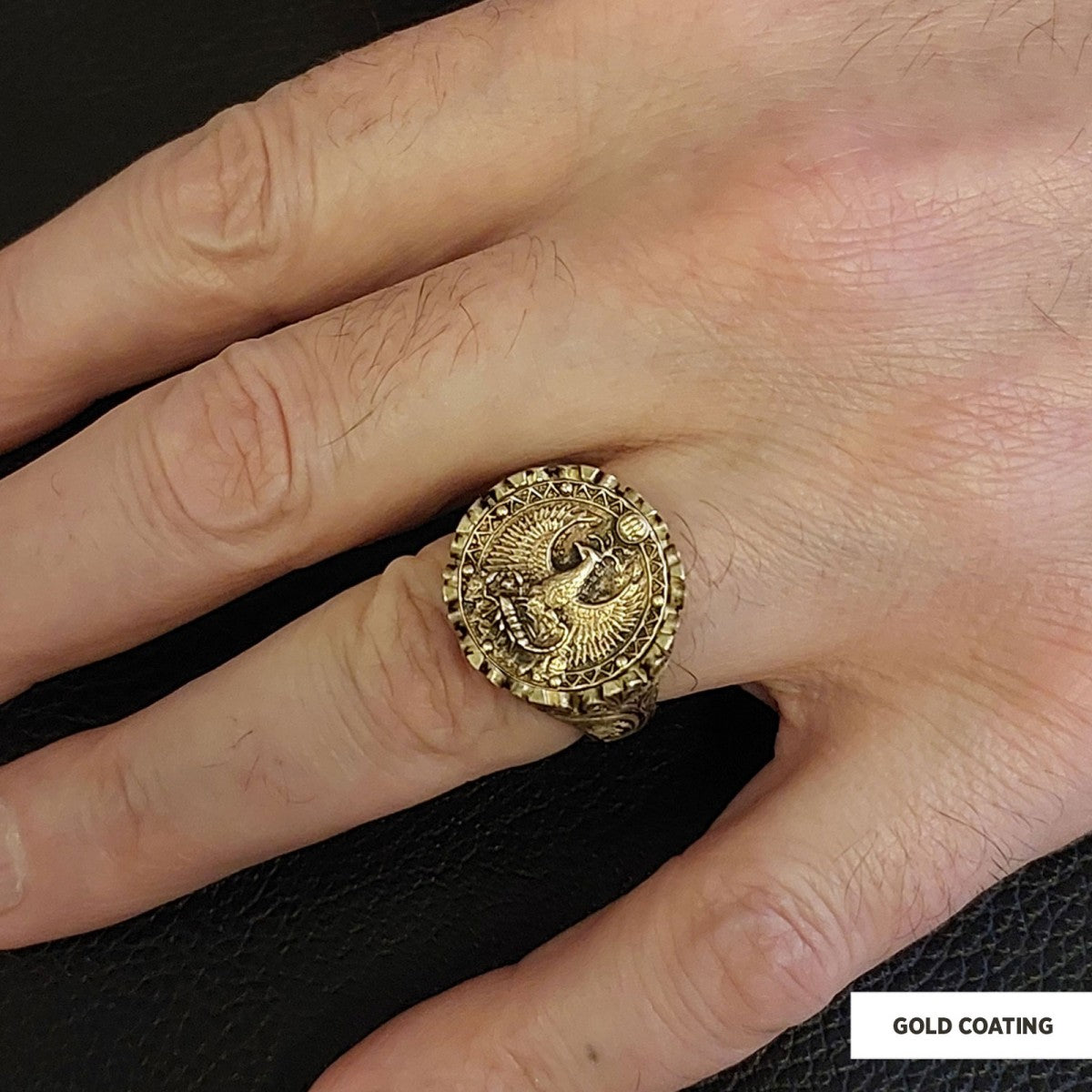 Scorpio Sign Ring, 925 Sterling Silver Scorpio Sign Ring by SWISS PLUS - Zodiac Collection - view 6