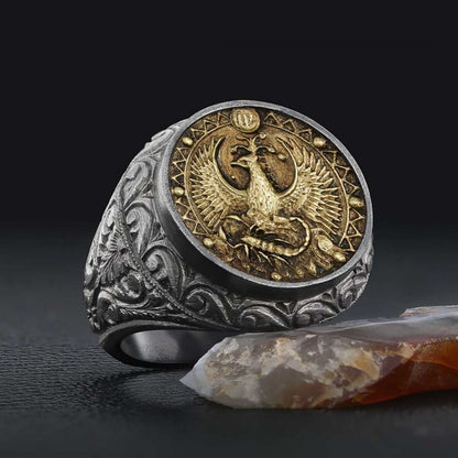 Scorpio Zodiac Silver Ring by SWISS PLUS - Zodiac Collection