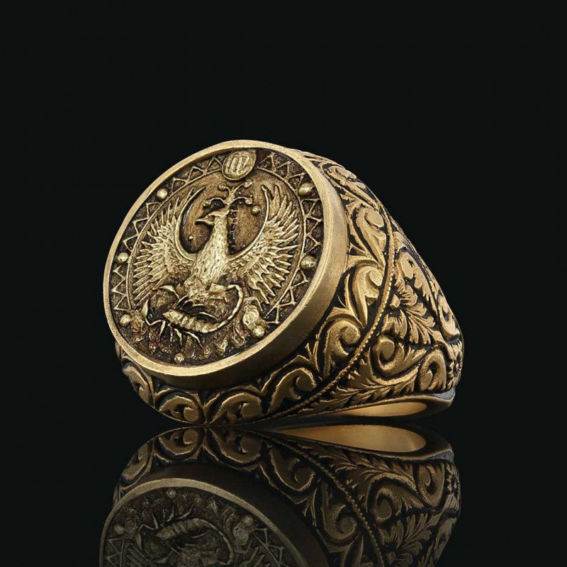 Scorpio Zodiac Silver Ring - view 3