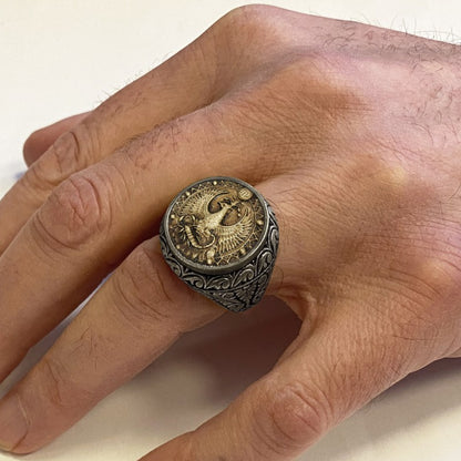 Scorpio Zodiac Silver Ring by SWISS PLUS - Zodiac Collection - view 7