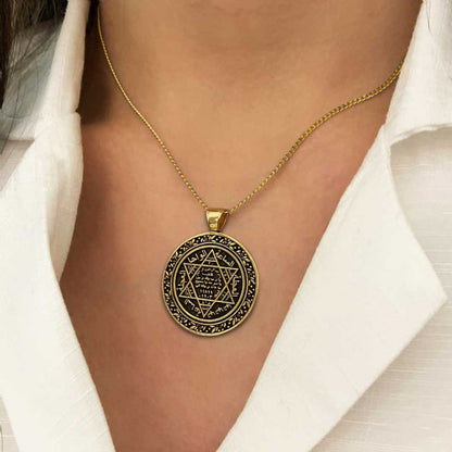 Seal Of Solomon 925 Sterling Silver Pendants by SWISS PLUS - Seal of Solomon Collection - view 5