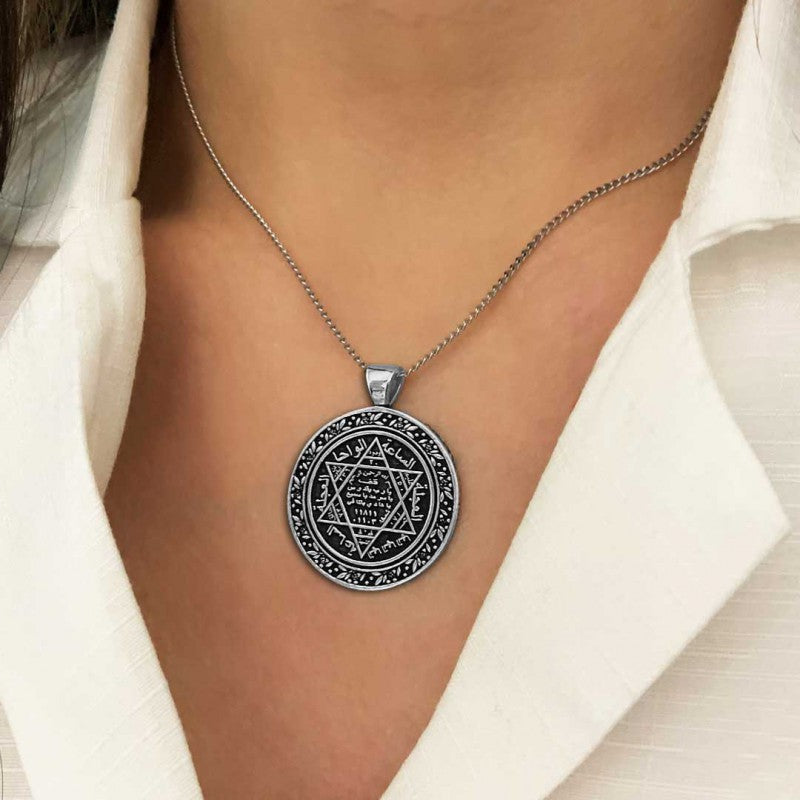 Seal Of Solomon 925 Sterling Silver Pendants - view 6