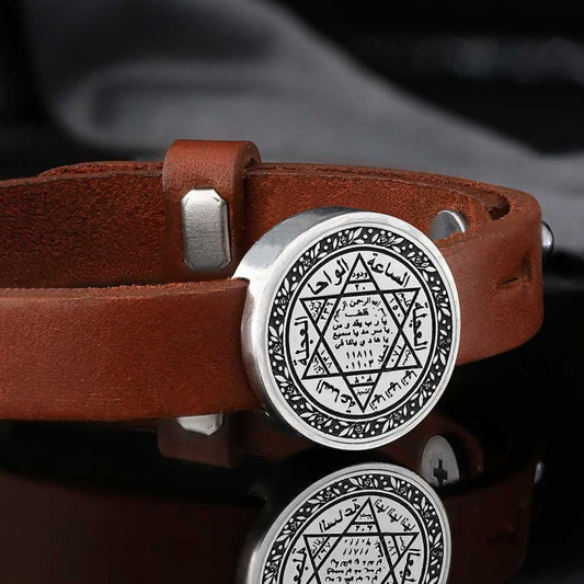 Seal Of Solomon Bracelet 925 Sterling Silver - view 1