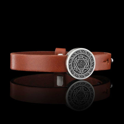 Seal Of Solomon Silver Bracelet by SWISS PLUS - Seal of Solomon Collection - view 4